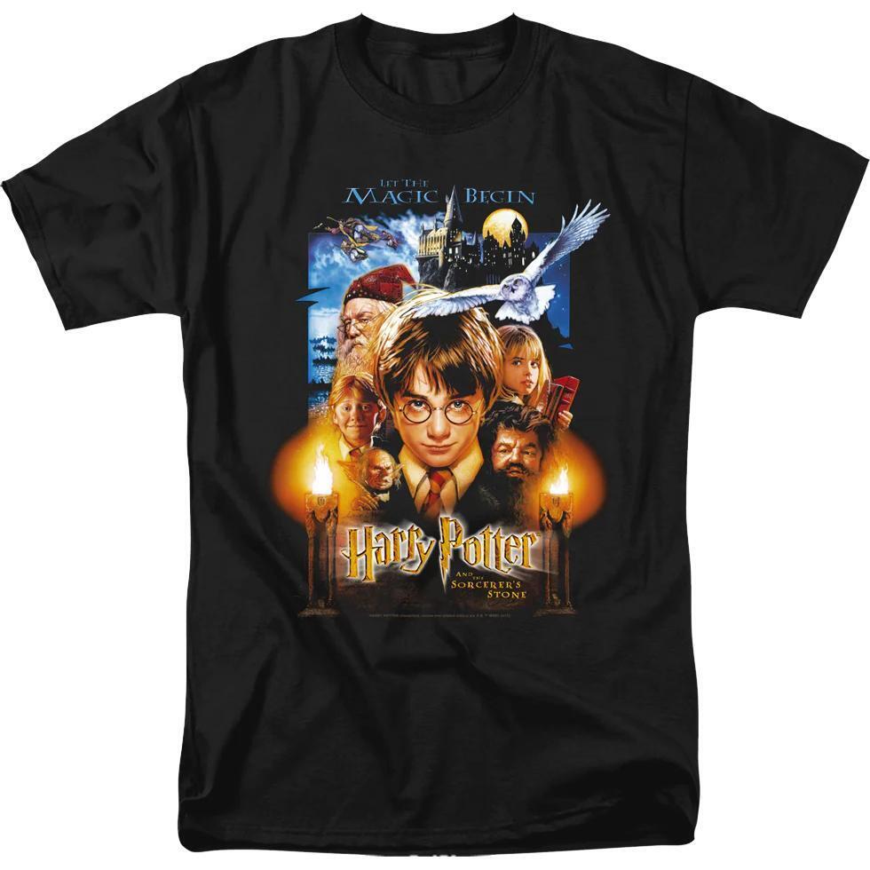 Harry Potter And The Sorcerers Stone Poster Harry Potter Tshirt